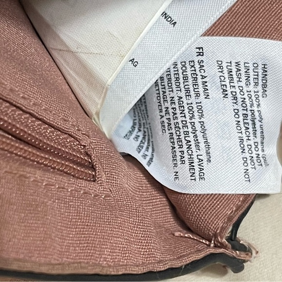 Aldo Barbiecore Faux Leather Crossbody Rose Gold Purse - Picture 7 of 7